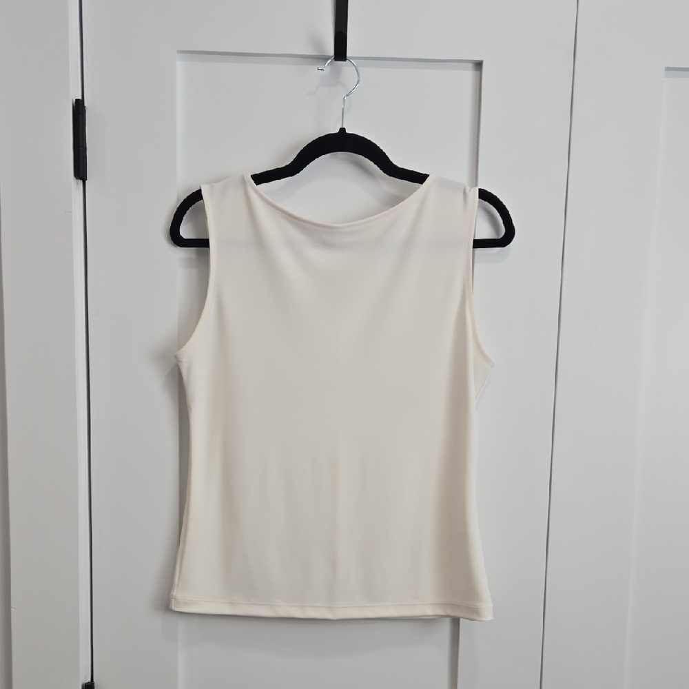 Uniqlo Cream Tank Top